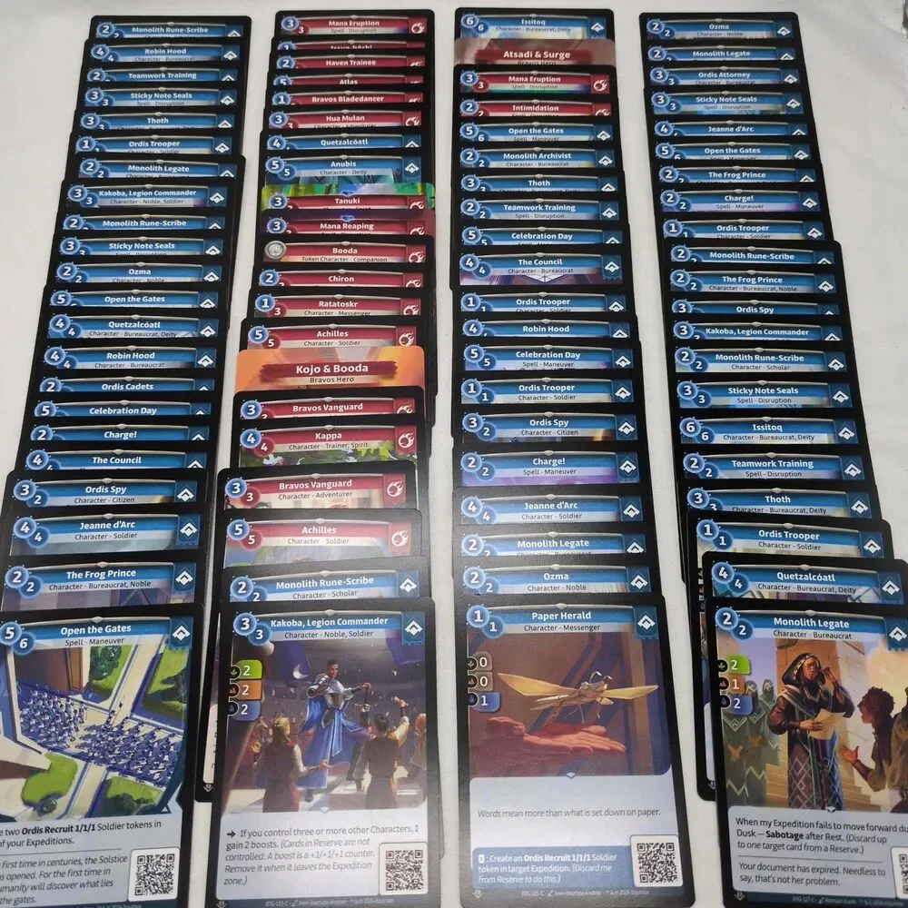 (224) Beyond The Gates Altered TCG Lot Common Uncommon Rare